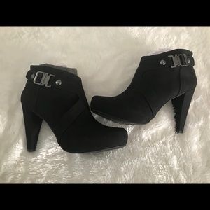 Black ankle boots